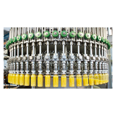 Jus Botol Pet / Minuman Teh / Energi / Peralatan Pengisian Susu 3 in 1 Lini Produksi